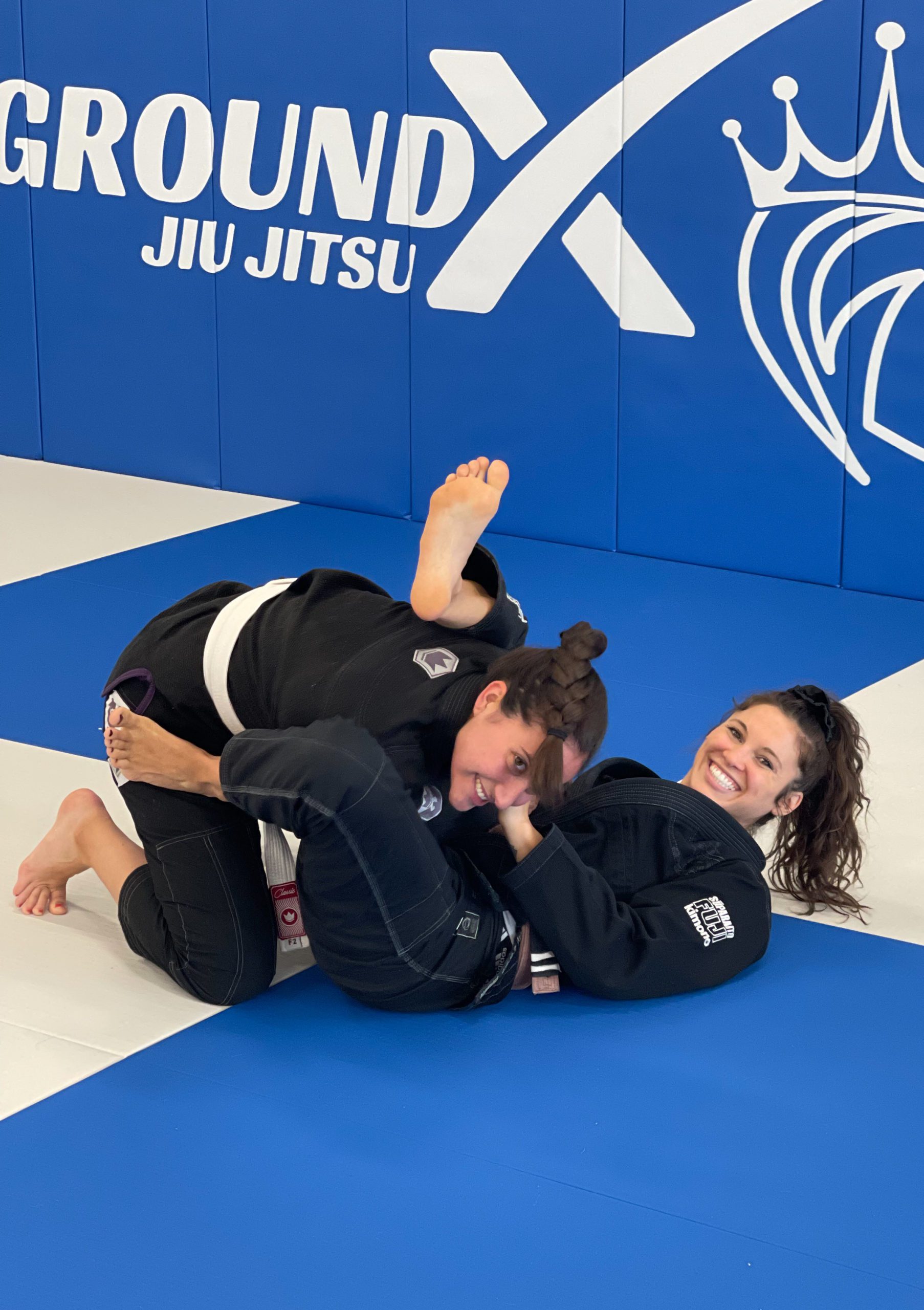 Ground X - Having fun on the mats